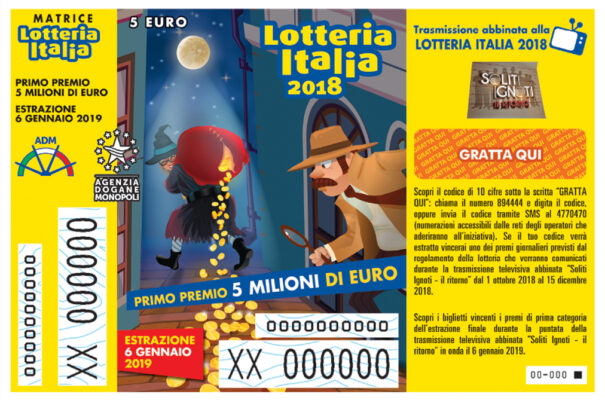 A Sestri Levante venduto un biglietto da 50mila euro della Lotteria Italia