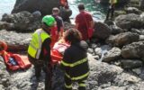 Vigili fuoco x soccorso escursionista Portofino