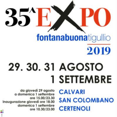 Expo Fontanabuona, domani scatta la 35esima edizione