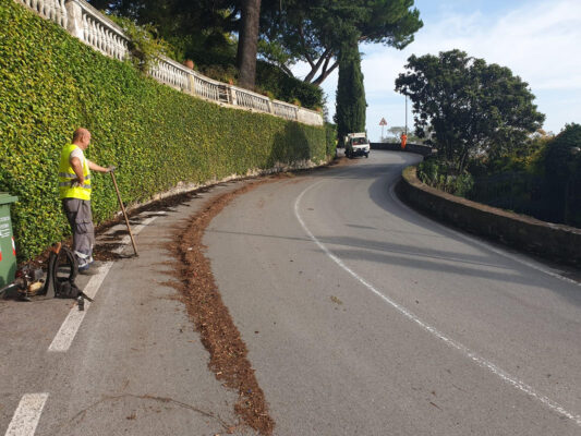 Santa Margherita intensifica la pulizia di tombini e caditoie