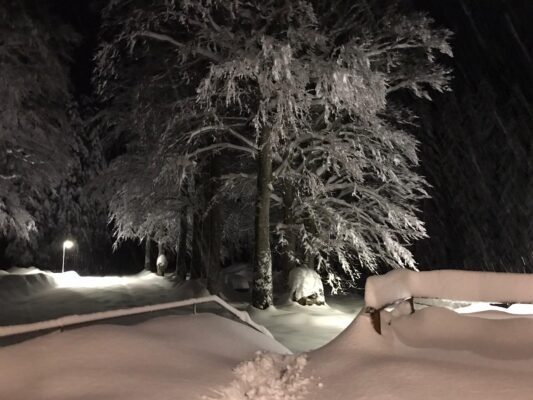 Eccezionale nevicata in Val d’Aveto