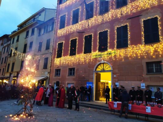 Cerimonia di Confuoco a Sestri Levante