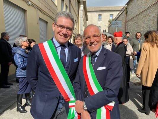 carlo gandolfo e stefano balleari vicesindaco genova carlo gandolfo e stefano balleari vicesindaco genova