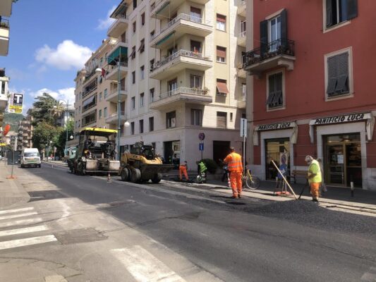 Asfaltatura ed altri interventi a Chiavari Asfaltatura ed altri interventi a Chiavari