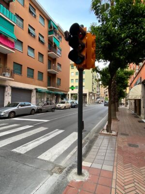 Semafori di ultima generazione a Recco Semafori di ultima generazione a Recco