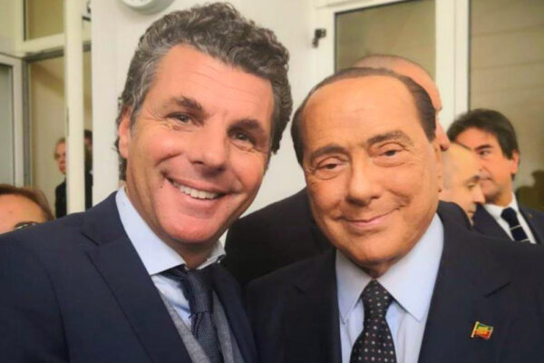 Carlo Bagnasco e Silvio Berlusconi