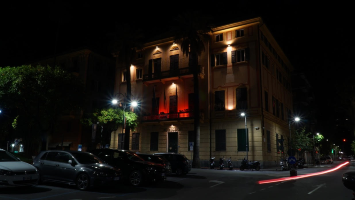Giornata del donatore, il Comune di Santa Margherita si fa rosso Giornata del donatore, il Comune di Santa Margherita si fa rosso