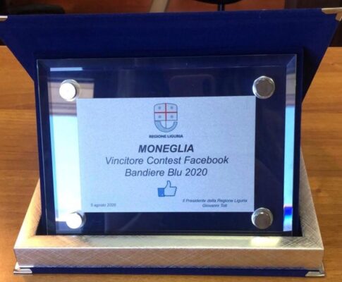 Moneglia vince il contest delle Bandiere Blu. La premiazione in Regione
