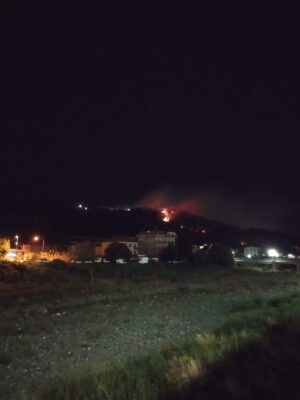 Riprese stamattina le operazioni di spegnimento dell’incendio a Casarza