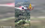 Elicottero a Cabanne per soccorrere una donna caduta