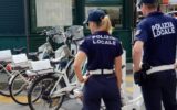 Agenti della Polizia Locale di Santa Margherita Ligure in servizio