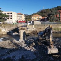 Demolizione ponte della Pestella