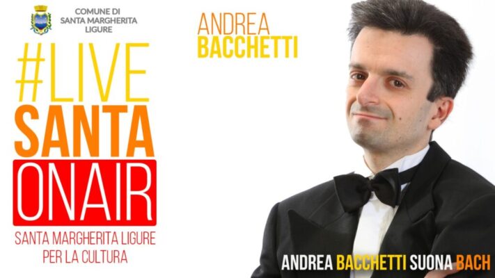 Il pianista Andrea Bacchetti suona Bach per #livesanta on air