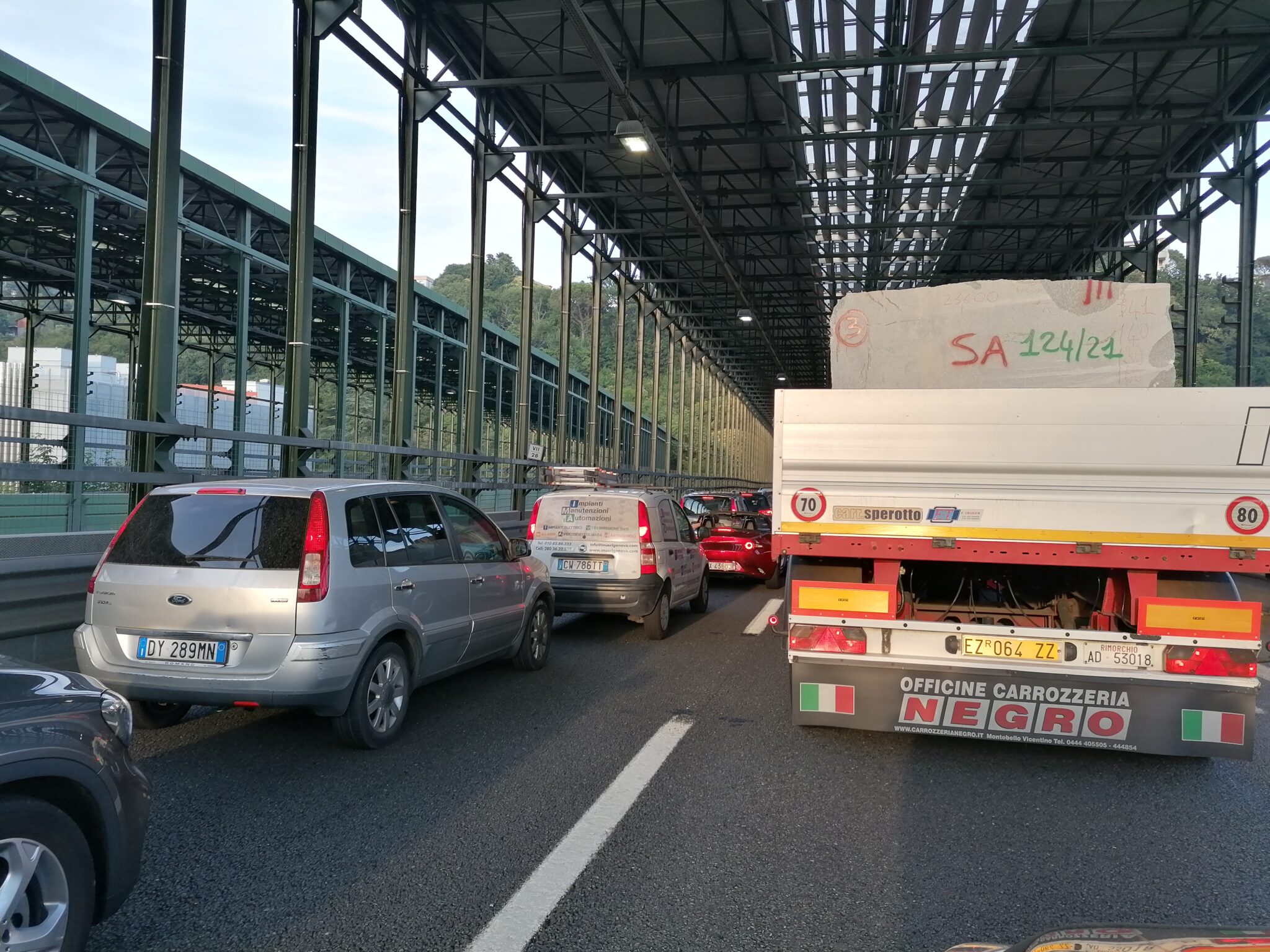 Tamponamento in A12, la coda fra Chiavari e Rapallo ha toccato i 7 ...