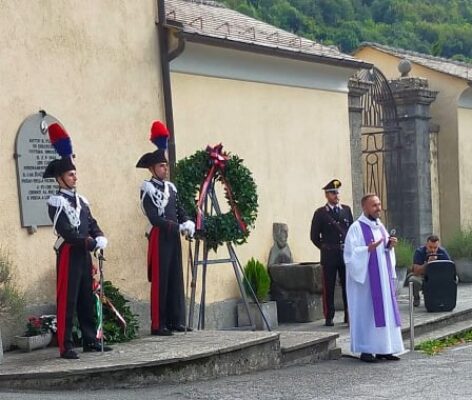 cerimonia carabiniere albino badinelli
