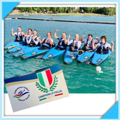 canoa polo pro scogli campione d'italia