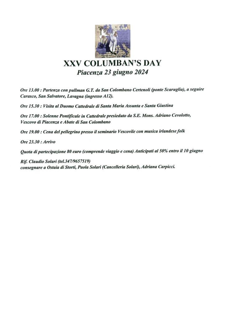 Columbans Day