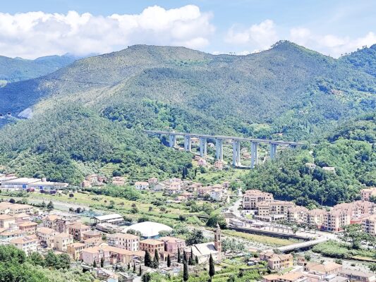 casarza ligure vista da verici Casarza Ligure