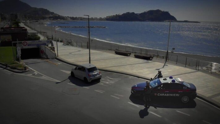 carabinieri su strada Aurelia Sestri Levante carabinieri su strada Aurelia Sestri Levante