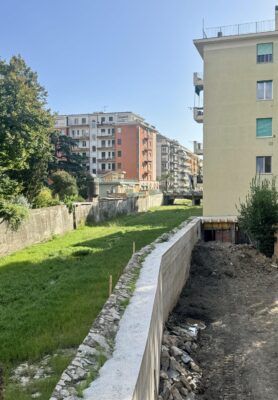 lavori corso Genova a Chiavari lavori corso Genova a Chiavari