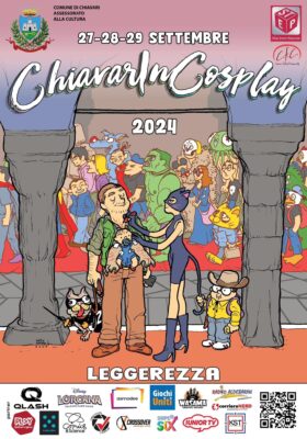 locandina chiavari in cosplay locandina chiavari in cosplay