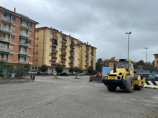 Intervento via Gastaldi parcheggio