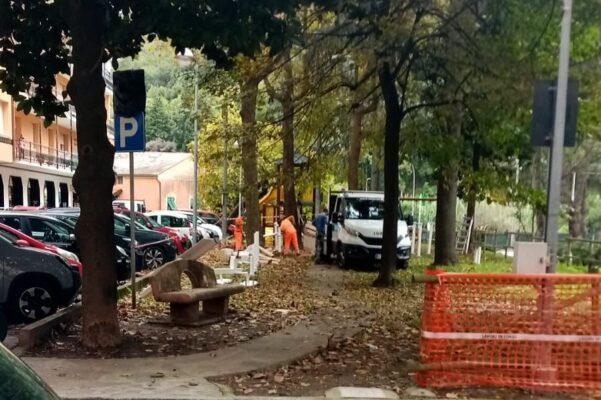 Lavori Piazzale Europa Recco