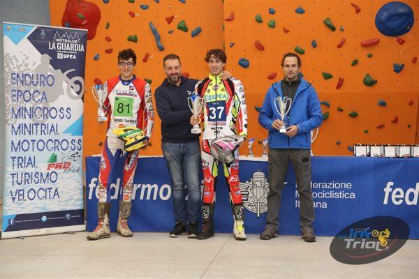 Matteo Cella, Roberto Bottini e Tommaso Bottini Trial Team Aveto