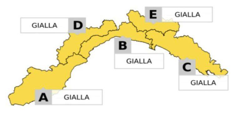 cartina allerta gialla cartina allerta gialla