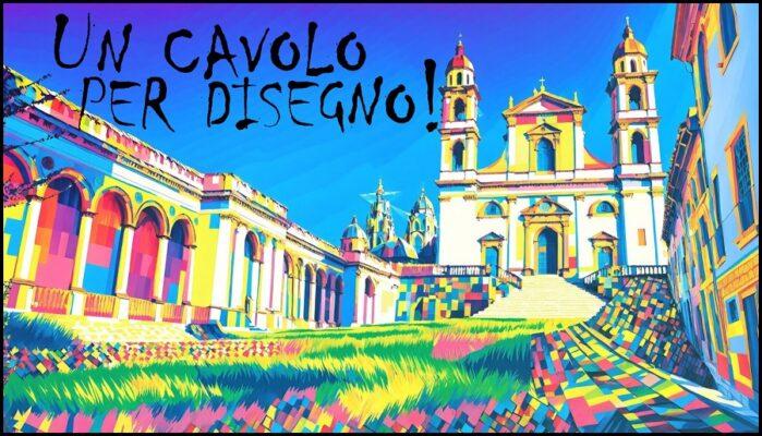 Un cavolo per disegno cavolo