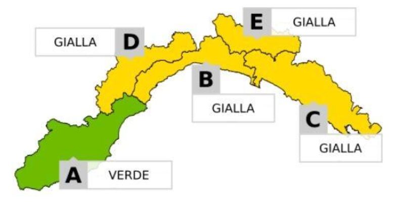 allerta gialla per neve allerta gialla per neve