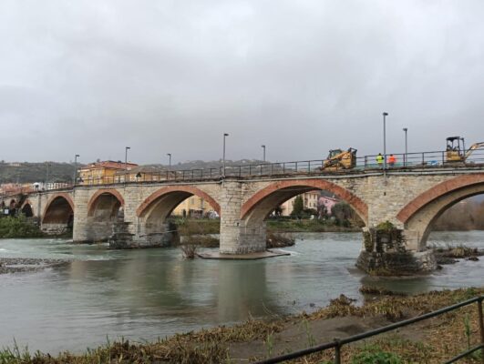 lavori ponte maddalena Ponte della Maddalena