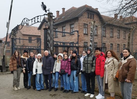 studenti Tigullio Auschwitz