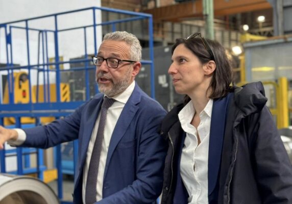 Elly Schlein e Massimiliano Sacco Elly Schlein