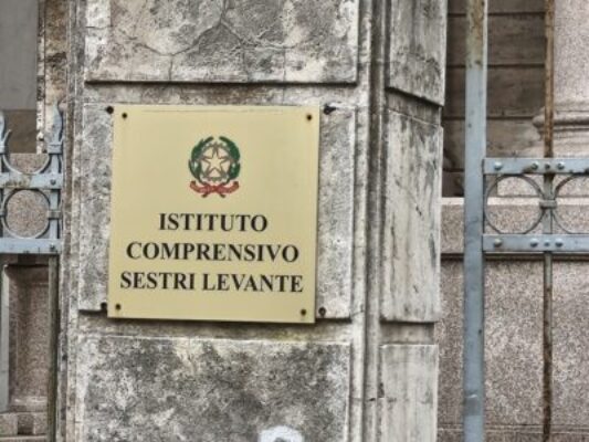 targa istituto comprensivo sestri levante
