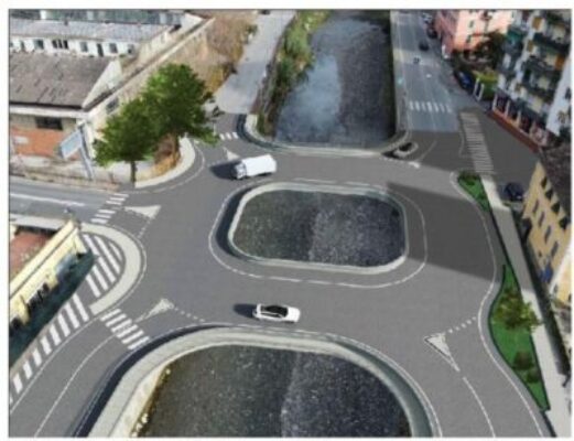 Lavori nuovi ponti Recco
