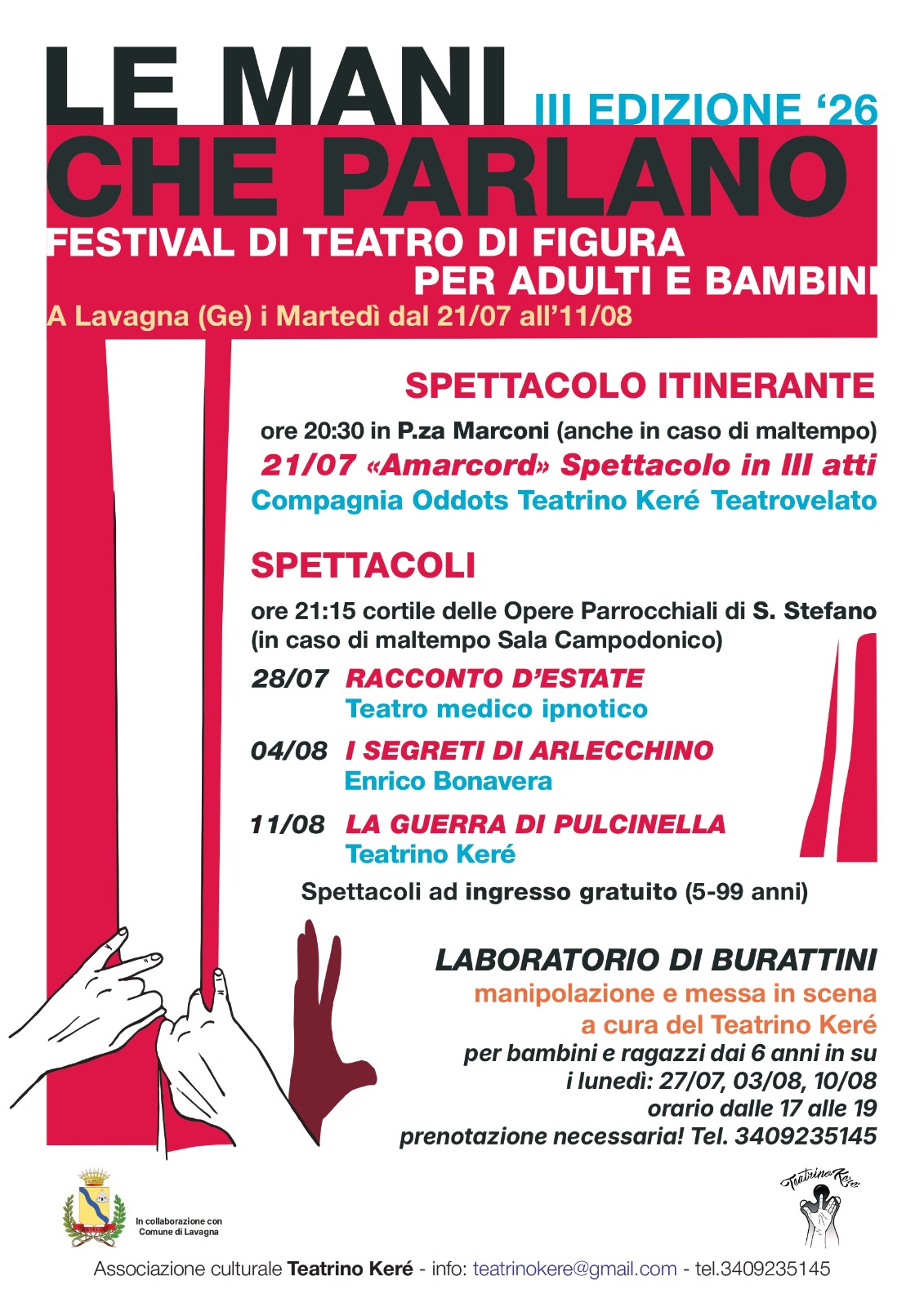 locandina le mani che parlano lavagna