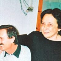 umberto righi con la moglie alba rossi